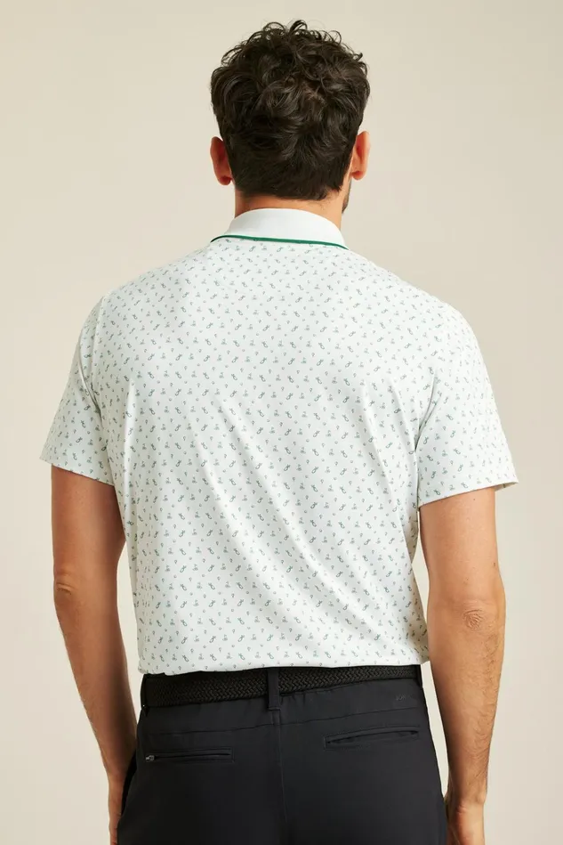 Men Golf Polos and Tops Bonobos Limited Edition Performance Golf Polo Tee Time