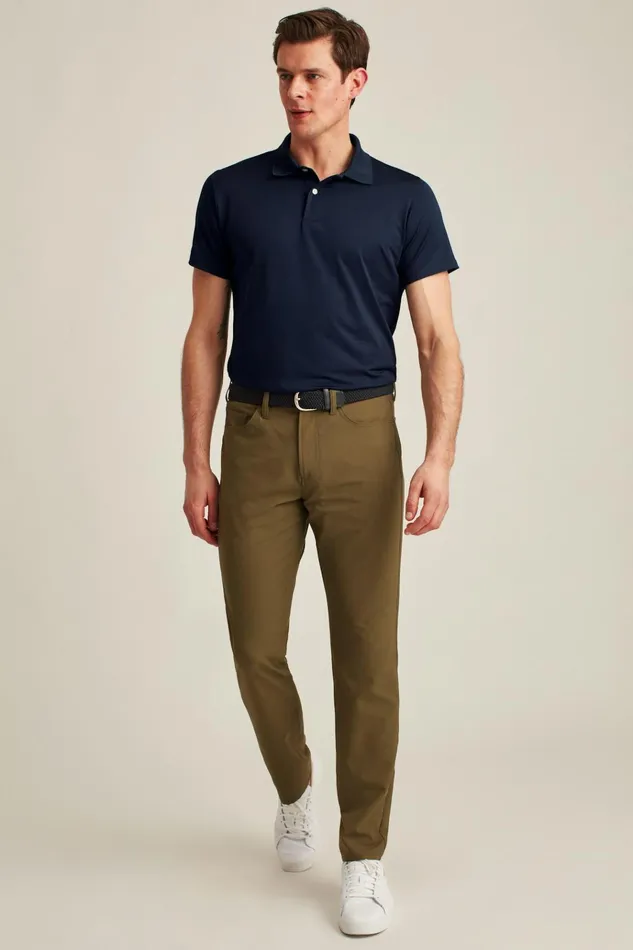Men Golf Polos and Tops Bonobos The Performance Golf Polo Navy
