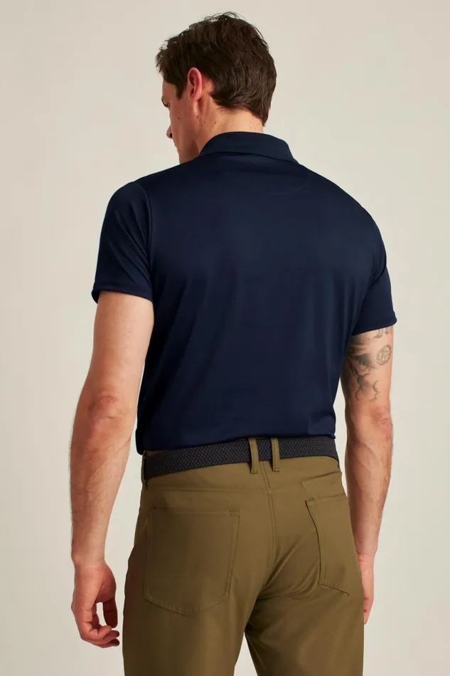 Men Golf Polos and Tops Bonobos The Performance Golf Polo Navy