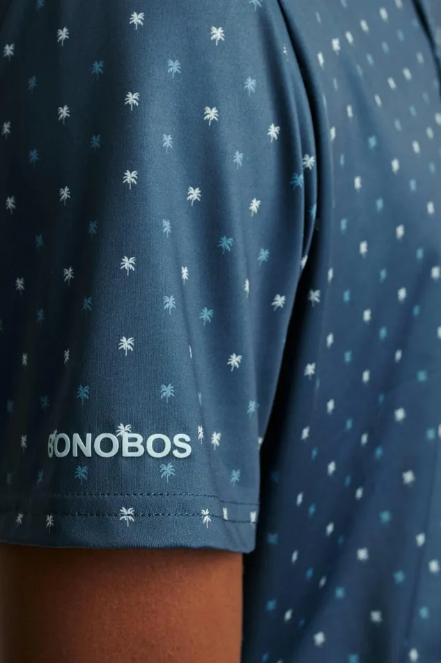 Men Golf Polos and Tops Bonobos The Performance Golf Polo Navy Friend Of A Frond