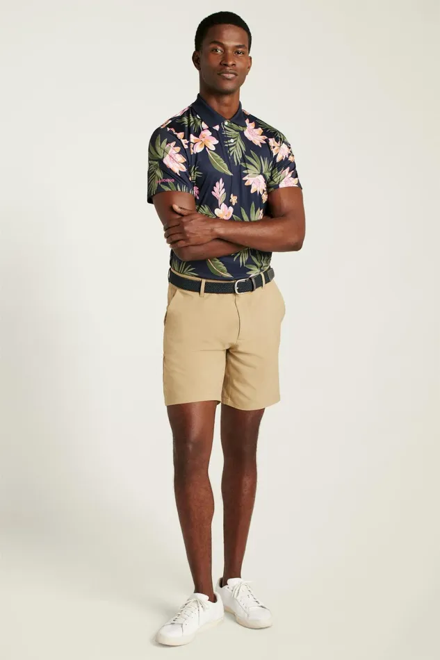 Men Golf Polos and Tops Bonobos The Performance Golf Polo Navy Sunset Floral Men Golf Polos and Tops Bonobos The Performance Golf Polo Navy Sunset Floral
