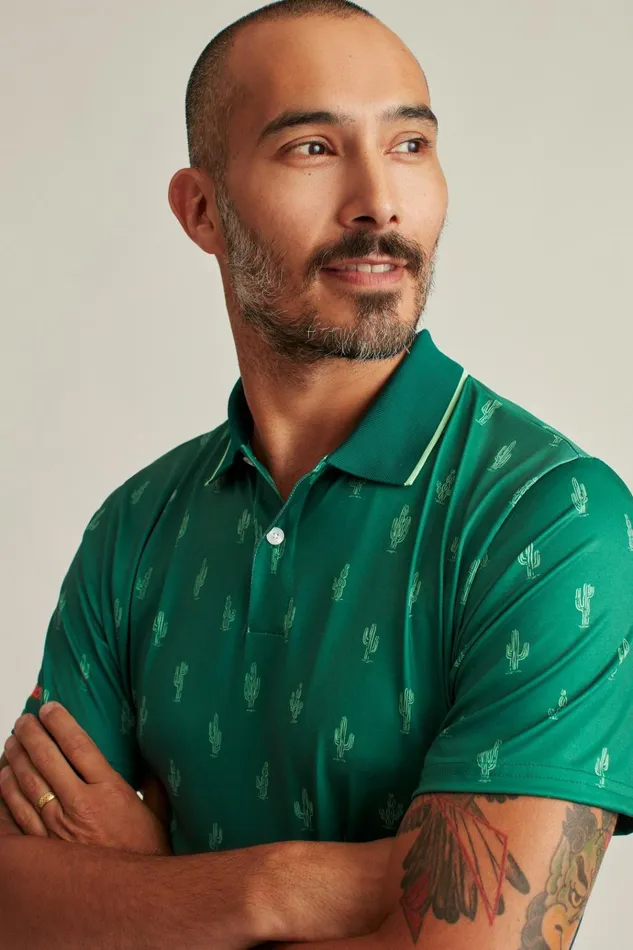 Men Golf Polos and Tops Bonobos The Tour Golf Polo
