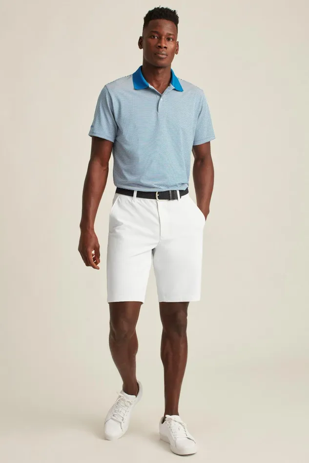 Men Golf Shorts Bonobos Highland Tour Golf Shorts Brilliant White