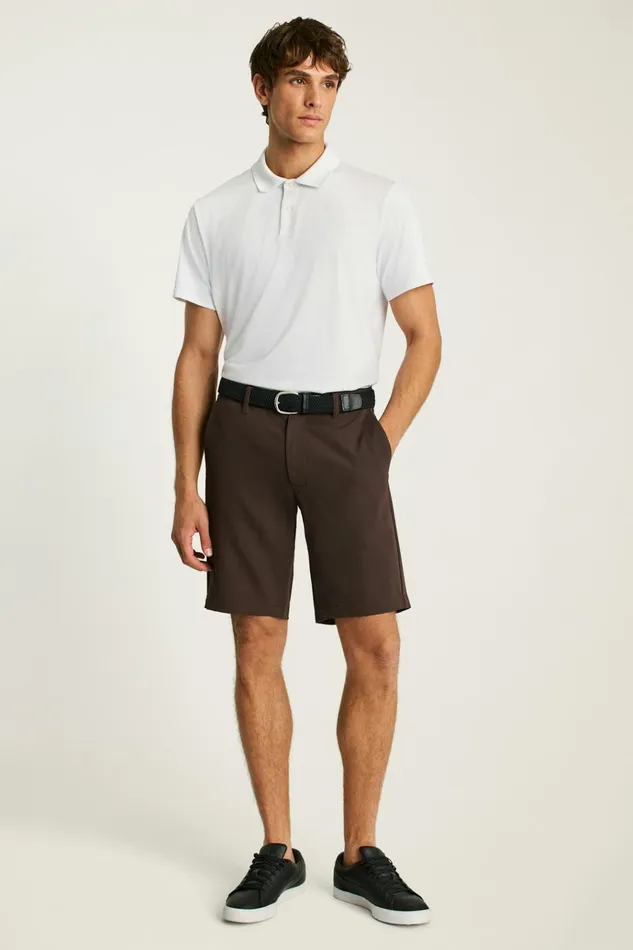 Men Golf Shorts Bonobos Highland Tour Golf Shorts Dark Coffee