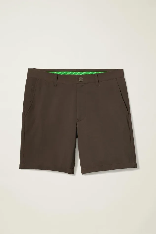 Men Golf Shorts Bonobos Highland Tour Golf Shorts Dark Coffee