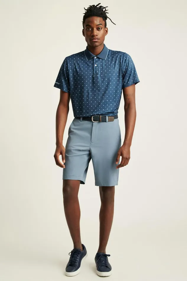 Men Golf Shorts Bonobos Highland Tour Golf Shorts Flint Stone Grey