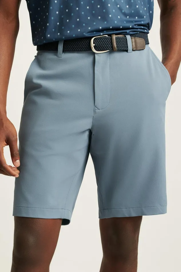 Men Golf Shorts Bonobos Highland Tour Golf Shorts Flint Stone Grey