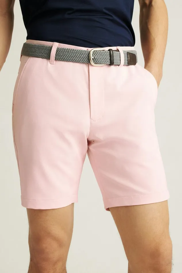 Men Golf Shorts Bonobos Highland Tour Golf Shorts Light Pink