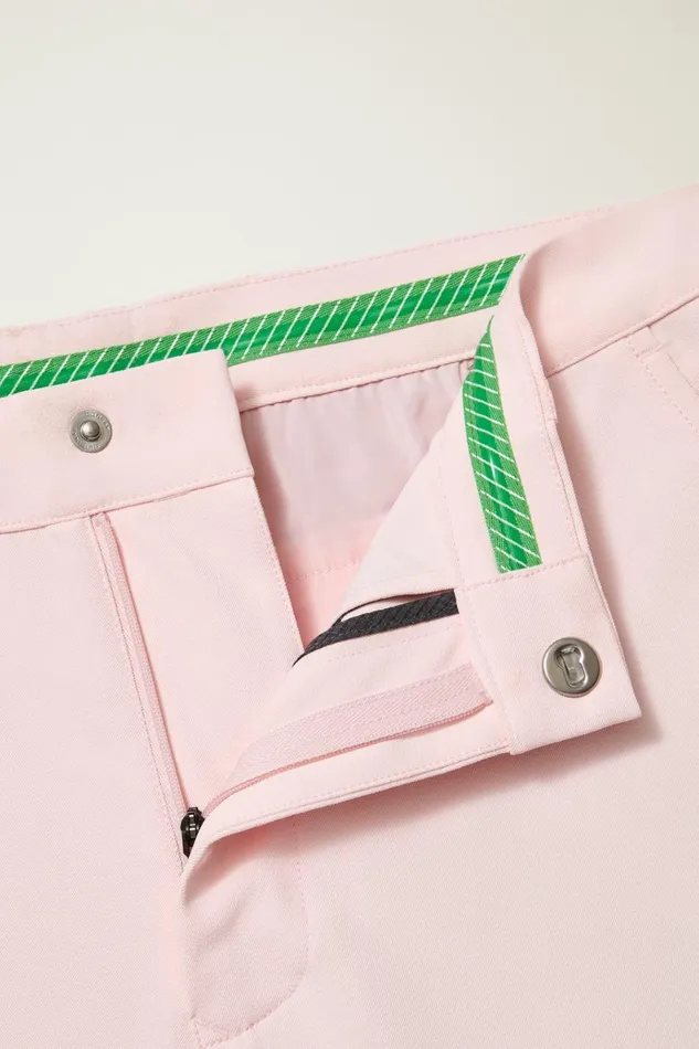 Men Golf Shorts Bonobos Highland Tour Golf Shorts Light Pink