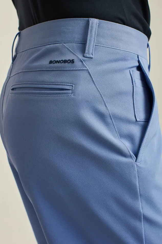 Men Golf Shorts Bonobos Highland Tour Golf Shorts Stonewash