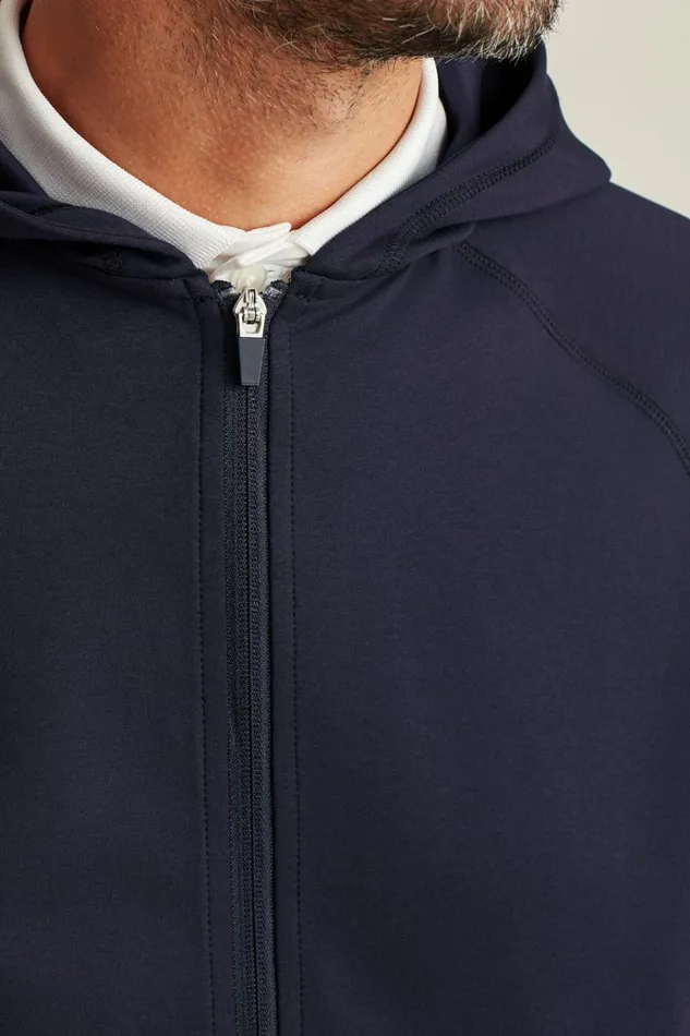 Men Half and FullZips Bonobos The Elements Full Zip Hoodie Navy