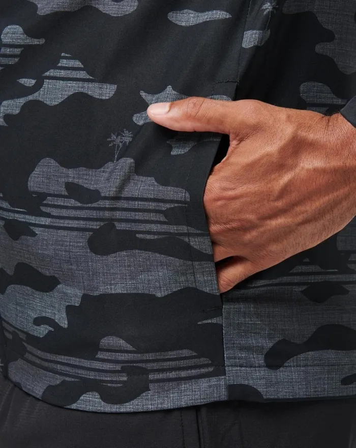 Men Hoodies and Sweatshirts TravisMathew CAMO TECH HOODIE Black