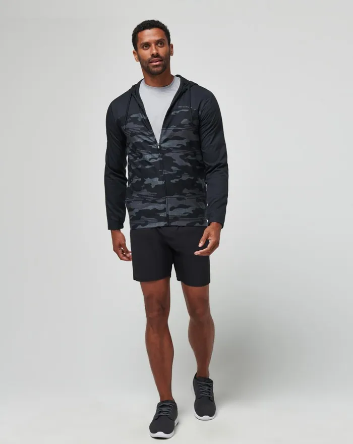 Men Hoodies and Sweatshirts TravisMathew CAMO TECH HOODIE Black