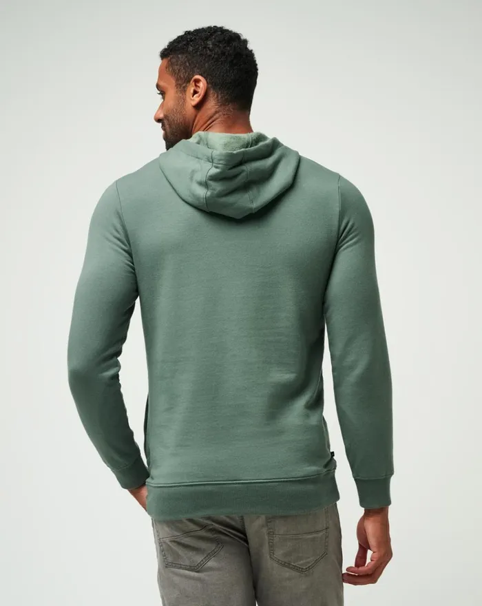 Men Hoodies and Sweatshirts TravisMathew CLOUD HOODIE Balsam Green