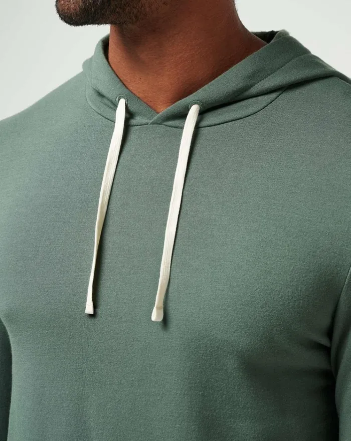 Men Hoodies and Sweatshirts TravisMathew CLOUD HOODIE Balsam Green
