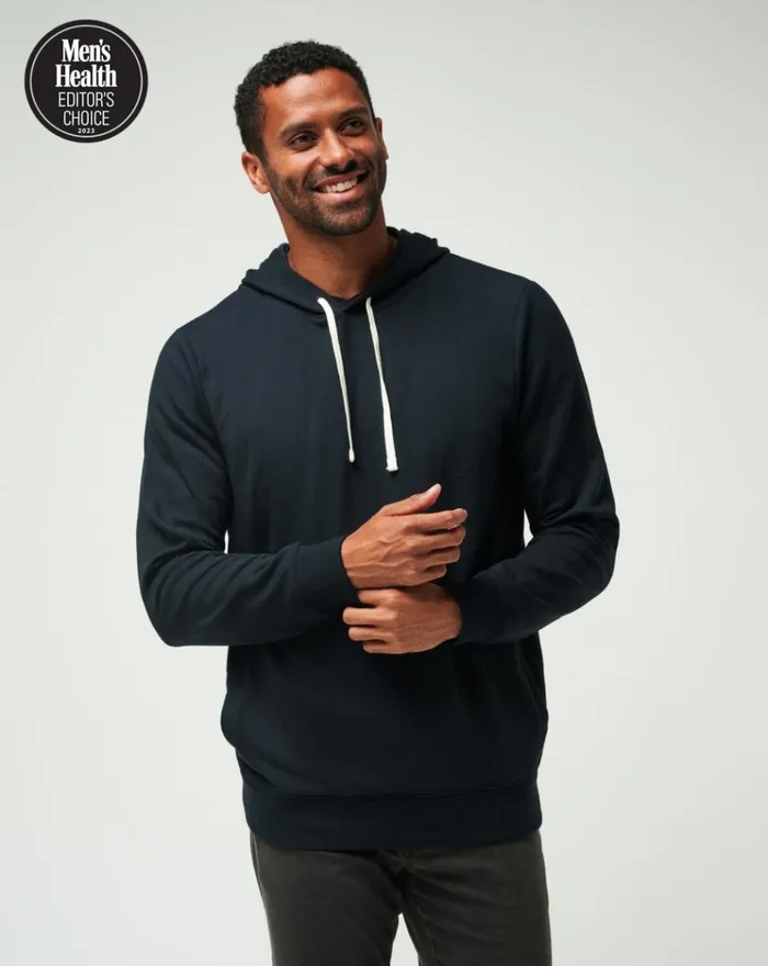 Men Hoodies and Sweatshirts TravisMathew CLOUD HOODIE Black