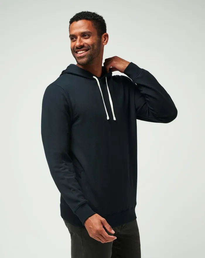 Men Hoodies and Sweatshirts TravisMathew CLOUD HOODIE Black