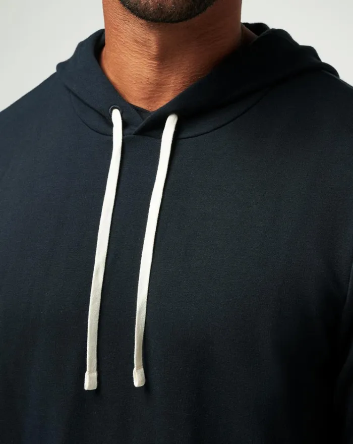 Men Hoodies and Sweatshirts TravisMathew CLOUD HOODIE Black