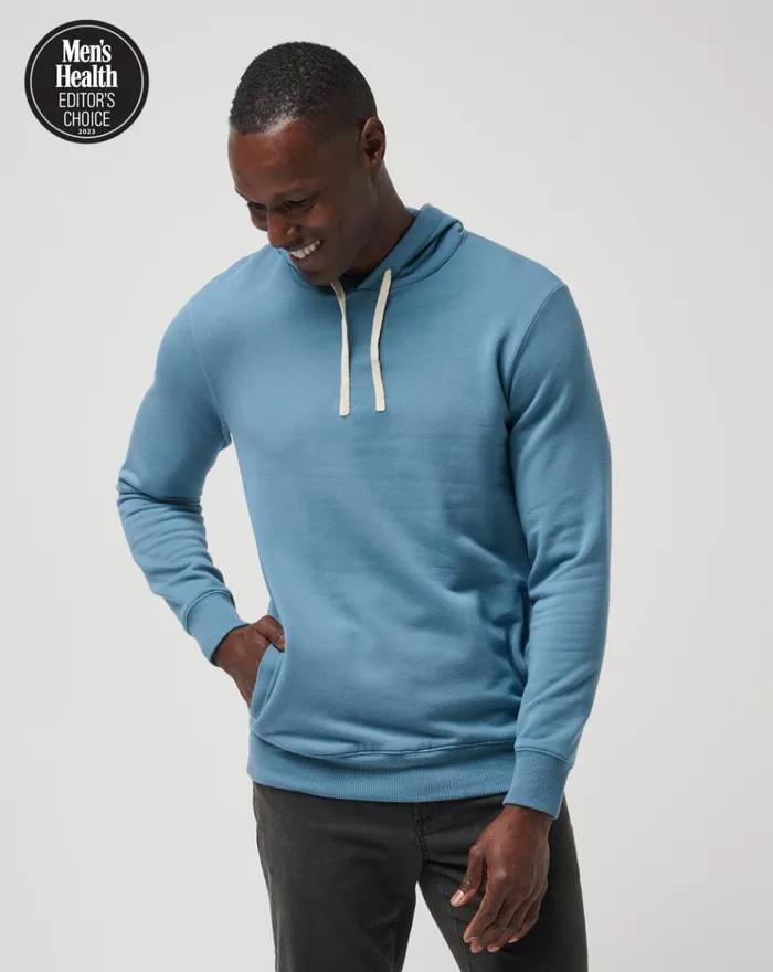 Men Hoodies and Sweatshirts TravisMathew CLOUD HOODIE Copen Blue