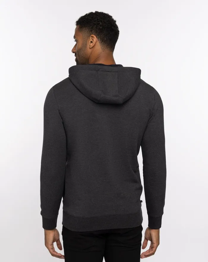 Men Hoodies and Sweatshirts TravisMathew CLOUD HOODIE Heather Black