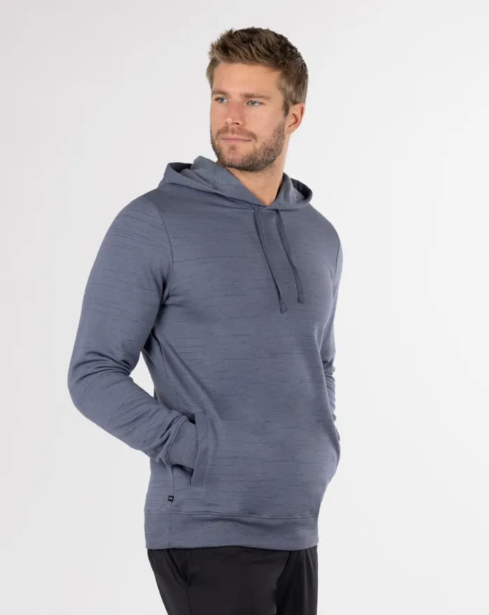 Men Hoodies and Sweatshirts TravisMathew CLOUD HOODIE SLUB Vintage Indigo