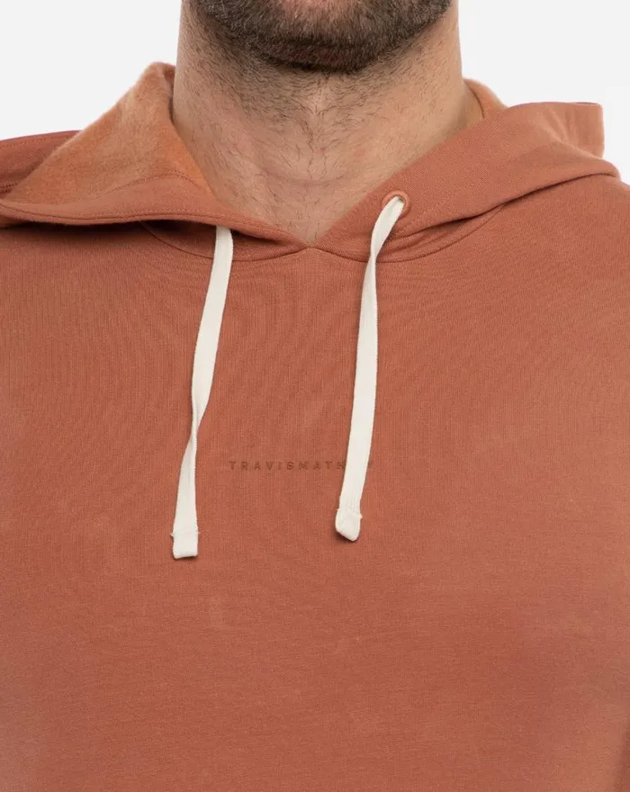 Men Hoodies and Sweatshirts TravisMathew COASTAL CLOUD HOODIE Copper