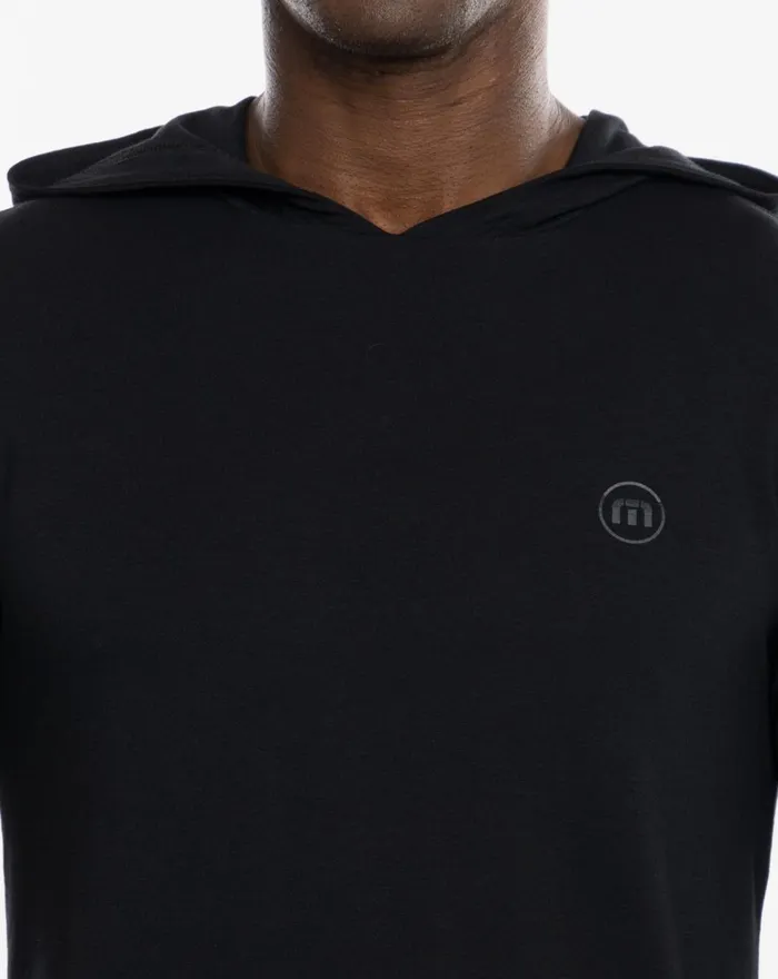 Men Hoodies and Sweatshirts TravisMathew SHIP SHAPE ACTIVE HOODIE Black