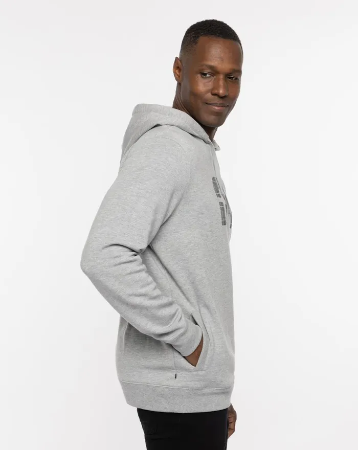 Men Hoodies and Sweatshirts TravisMathew ST ANDREWS SAND and SHADOWS HOODIE Heather Grey