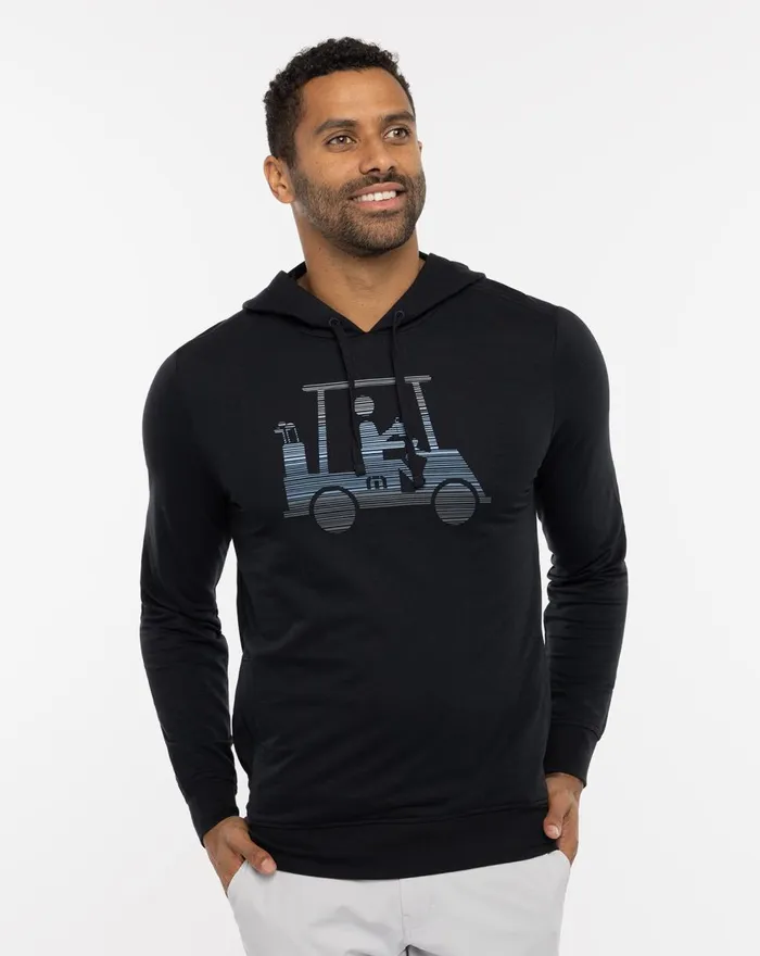 Men Hoodies and Sweatshirts TravisMathew STORMY POINT HOODIE Black