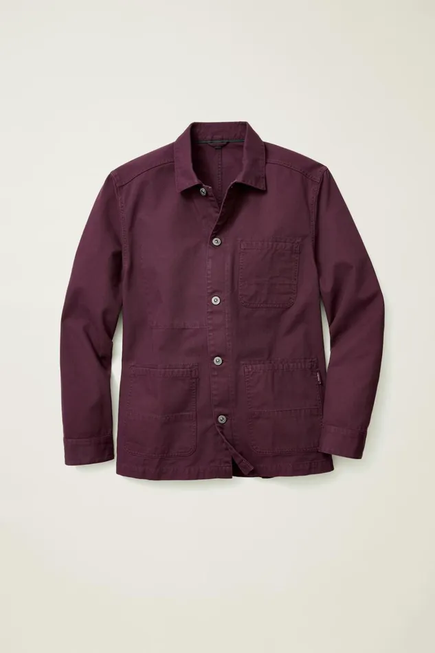 Men Jackets and Coats Bonobos The Beau Chore Jacket Deep Port