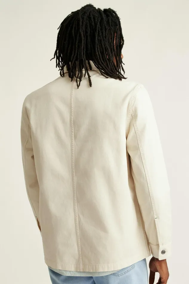 Men Jackets and Coats Bonobos The Beau Chore Jacket Light Sand