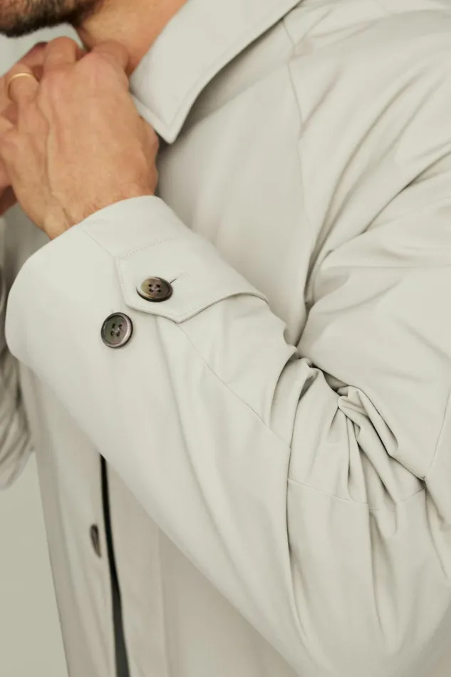 Men Jackets and Coats Bonobos The Italian Mac Jacket Stone Beige