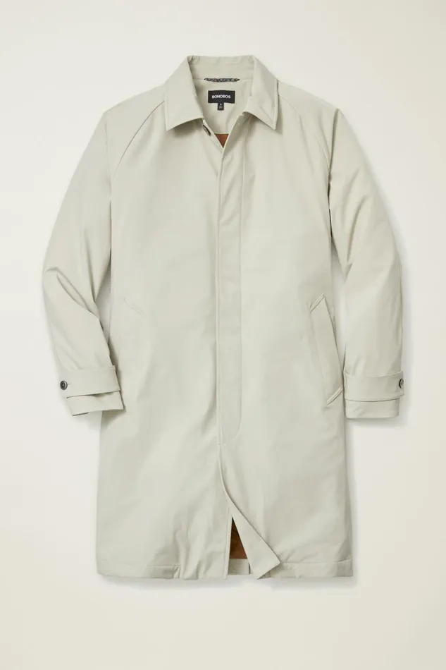 Men Jackets and Coats Bonobos The Italian Mac Jacket Stone Beige