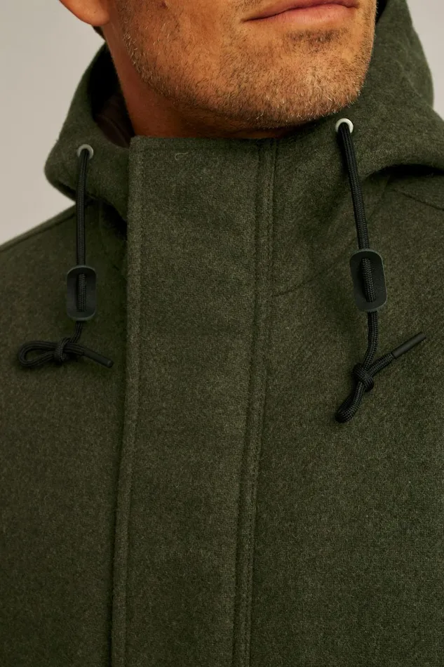 Men Jackets and Coats Bonobos The Italian Wool Parka Olive