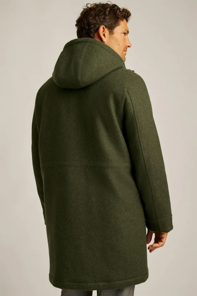 Men Jackets and Coats Bonobos The Italian Wool Parka Olive