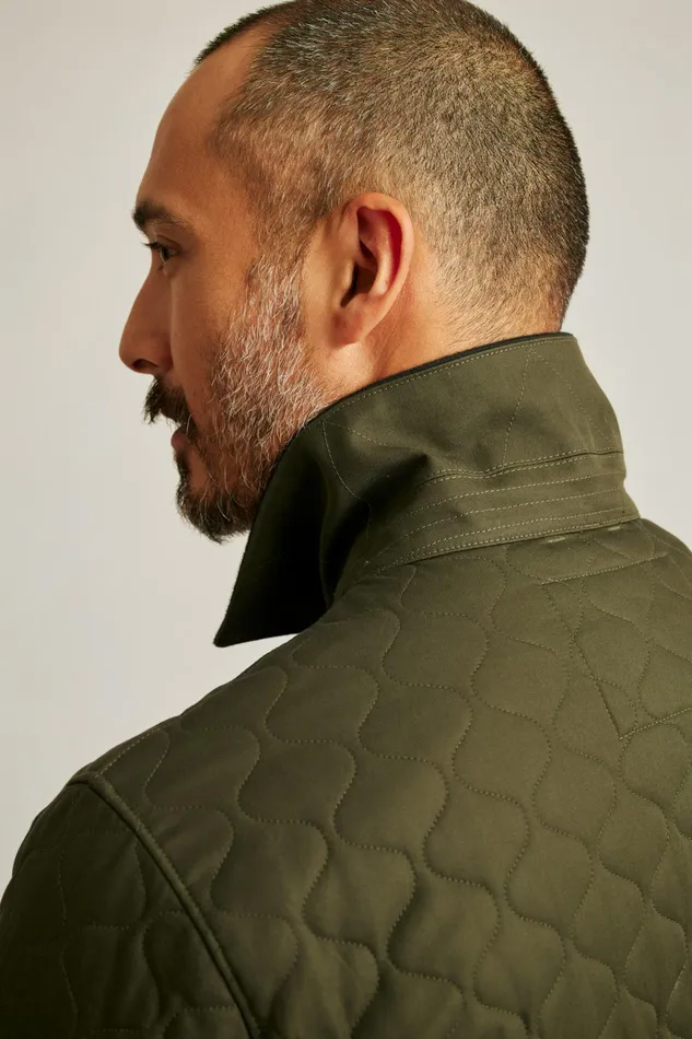 Men Jackets and Coats Bonobos The Quilted Jacket Olive