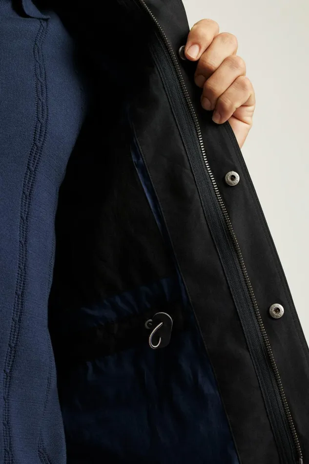 Men Jackets and Coats Bonobos The Tech Utility Jacket Jet Black