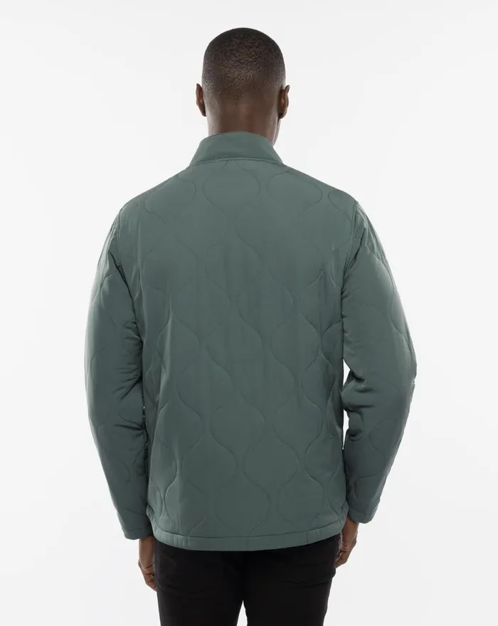 Men Jackets TravisMathew COME WHAT MAY JACKET Balsam Green