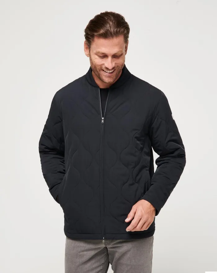 Men Jackets TravisMathew COME WHAT MAY JACKET Black