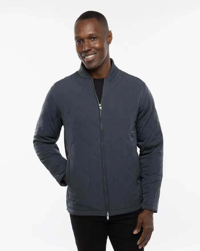 Men Jackets TravisMathew COME WHAT MAY JACKET Ebony