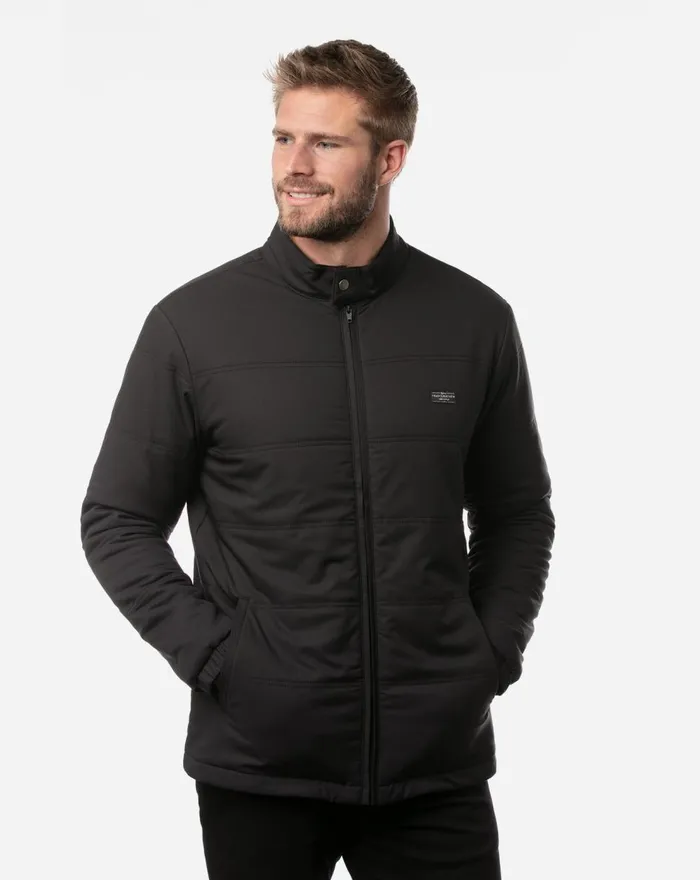 Men Jackets TravisMathew INTERLUDE PUFFER JACKET Black