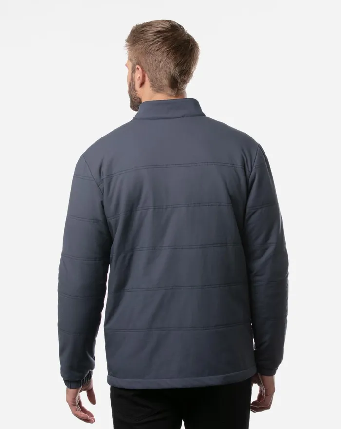 Men Jackets TravisMathew INTERLUDE PUFFER JACKET Mood Indigo