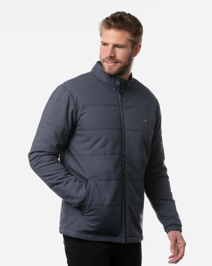 Men Jackets TravisMathew INTERLUDE PUFFER JACKET Mood Indigo