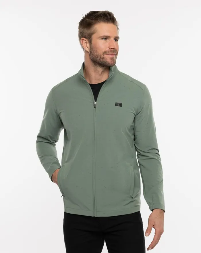 Men Jackets TravisMathew POBLANO FULL ZIP Laurel