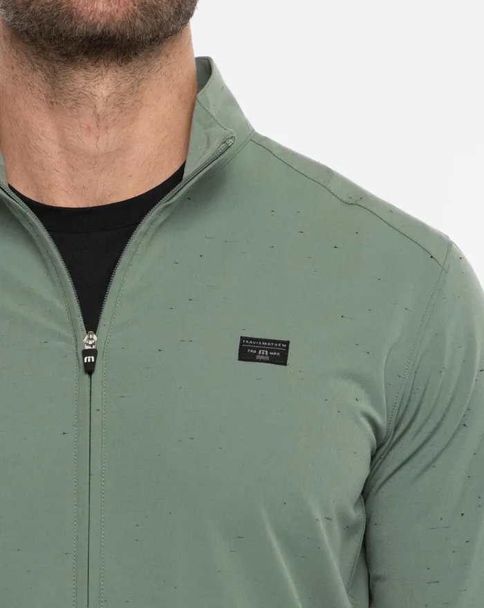 Men Jackets TravisMathew POBLANO FULL ZIP Laurel