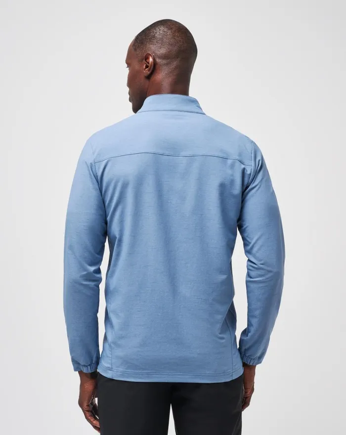 Men Jackets TravisMathew VALLEY VIEW FULL ZIP Coronet