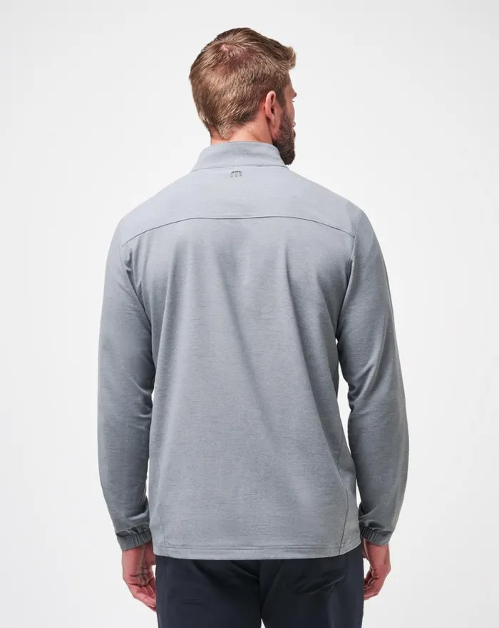 Men Jackets TravisMathew VALLEY VIEW FULL ZIP Heather Grey