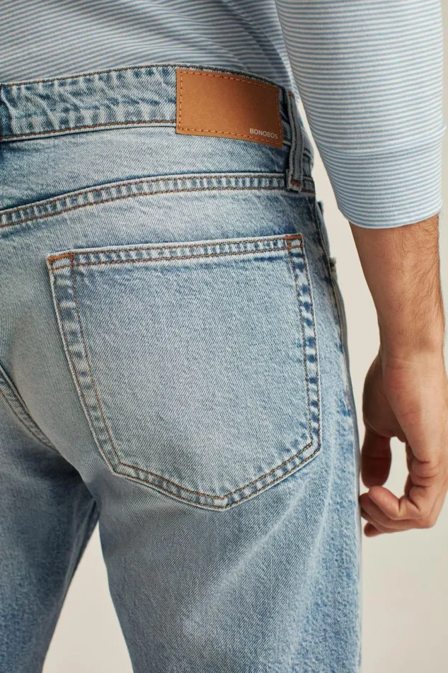 Men Jeans Bonobos All Season Jeans First Light Wash