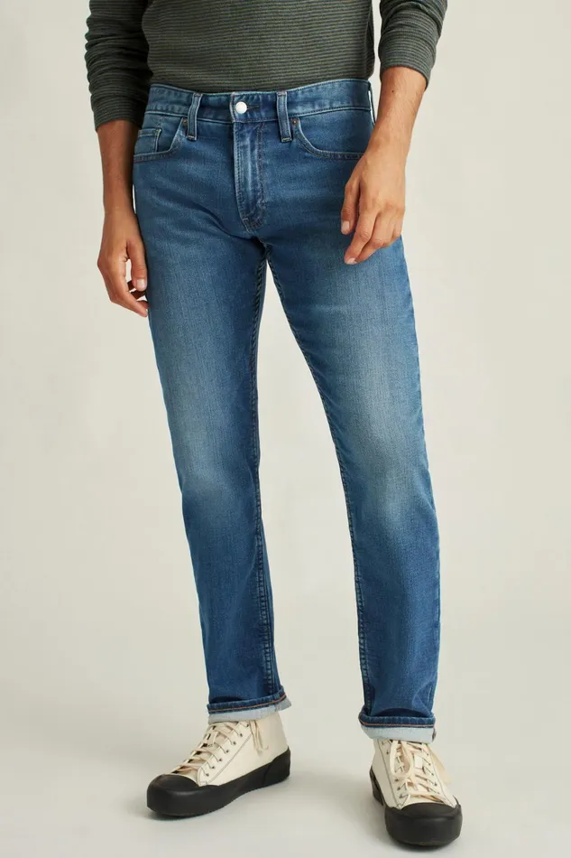 Men Jeans Bonobos Downtime Jeans River Medium Wash