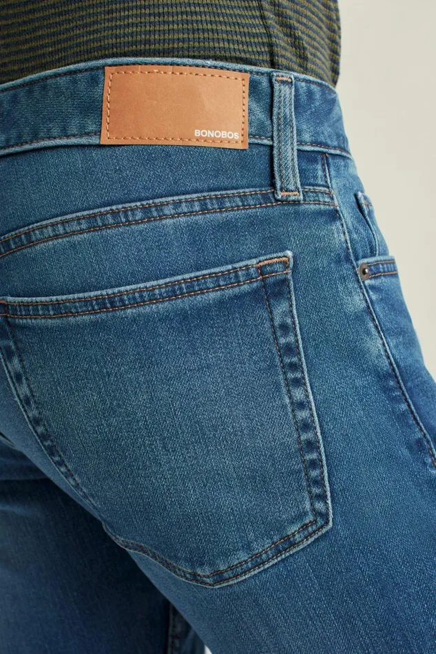 Men Jeans Bonobos Downtime Jeans River Medium Wash